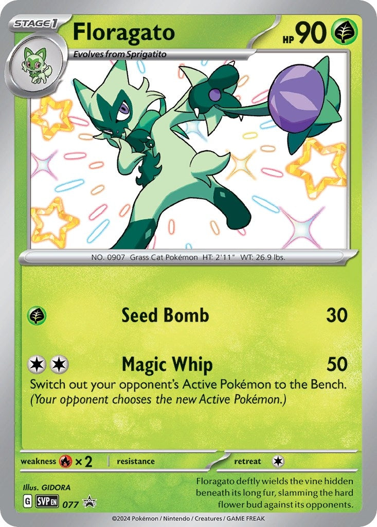 Image for Floragato - 077 (077) [SV: Scarlet & Violet Promo Cards] - Pokemon