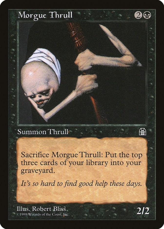 Image for Morgue Thrull [Stronghold] - Magic: The Gathering