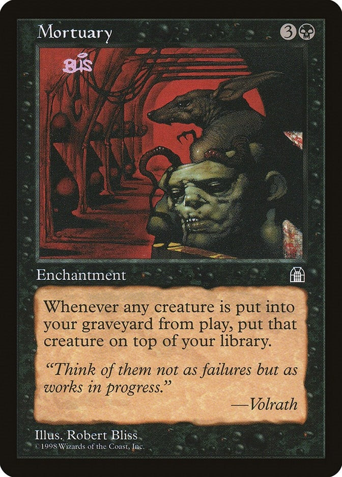 Image for Mortuary [Stronghold] - Magic: The Gathering