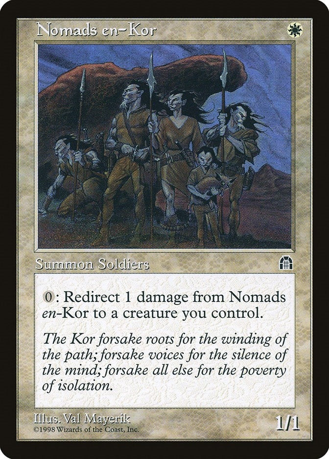 Image for Nomads en-Kor [Stronghold] - Magic: The Gathering