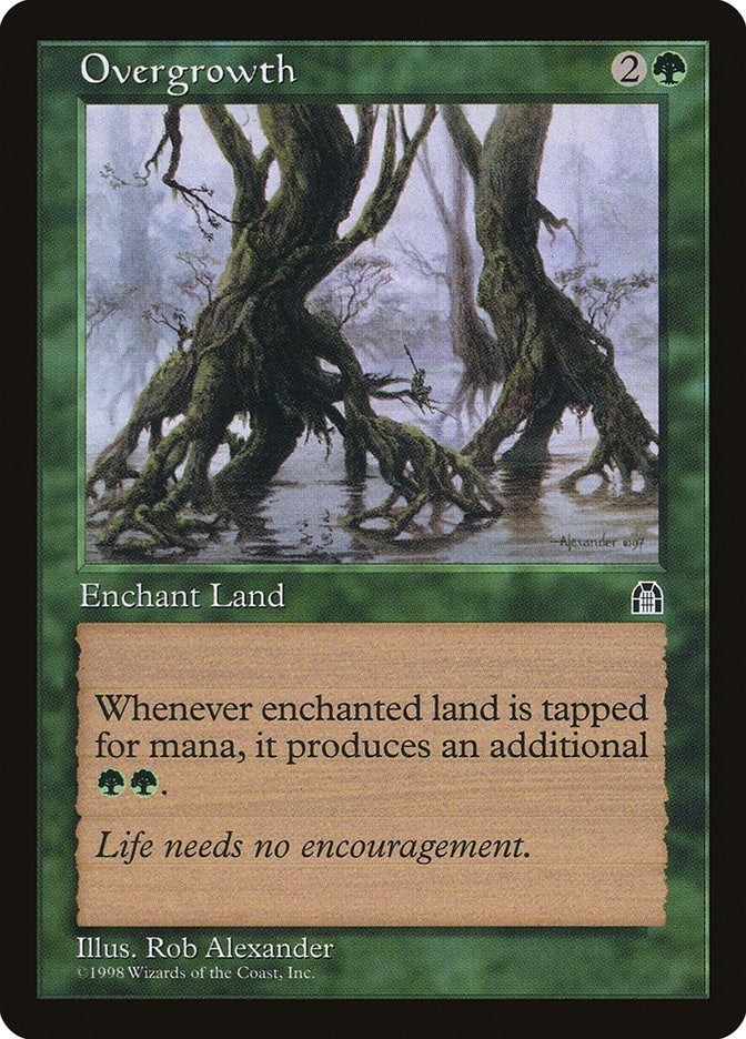Image for Overgrowth [Stronghold] - Magic: The Gathering
