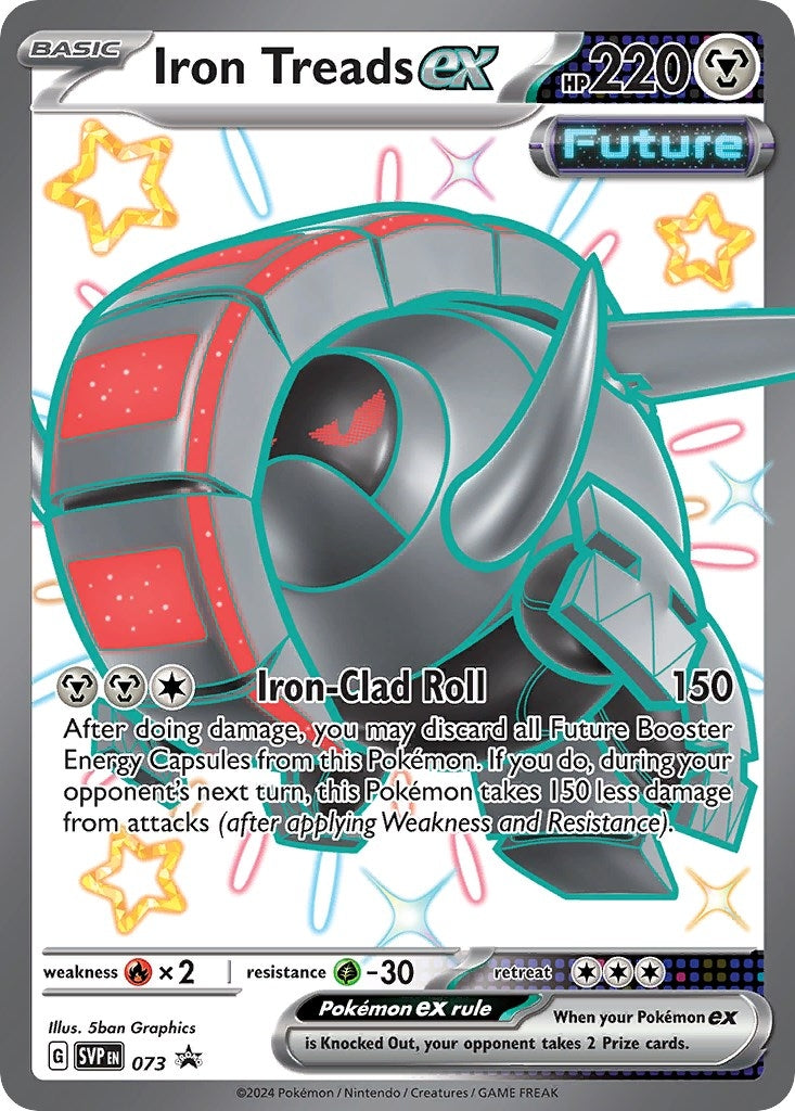 Image for Iron Treads ex - 073 (073) [SV: Scarlet & Violet Promo Cards] - Pokemon