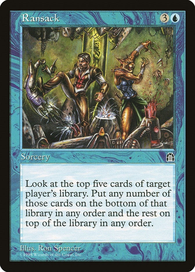 Image for Ransack [Stronghold] - Magic: The Gathering