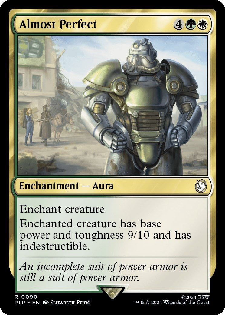 Image for Almost Perfect (90) [Universes Beyond: Fallout] - Magic: The Gathering