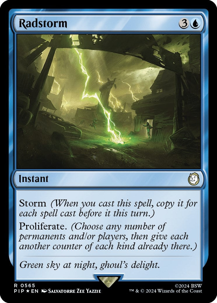 Image for Radstorm (Surge Foil) (565) [Universes Beyond: Fallout] - Magic: The Gathering