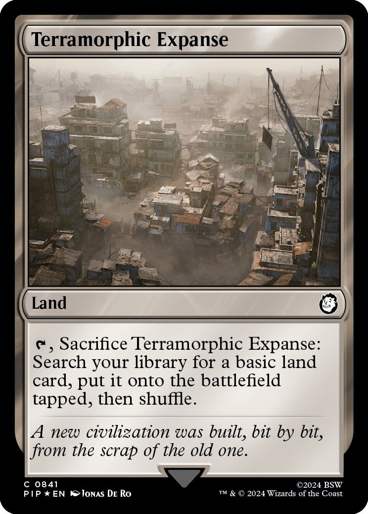 Terramorphic Expanse (Surge Foil) (841) [Universes Beyond: Fallout]