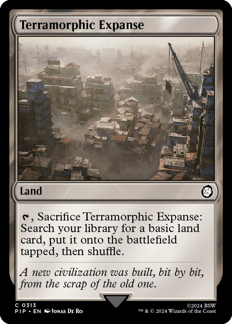 Image for Terramorphic Expanse (313) [Universes Beyond: Fallout] - Magic: The Gathering