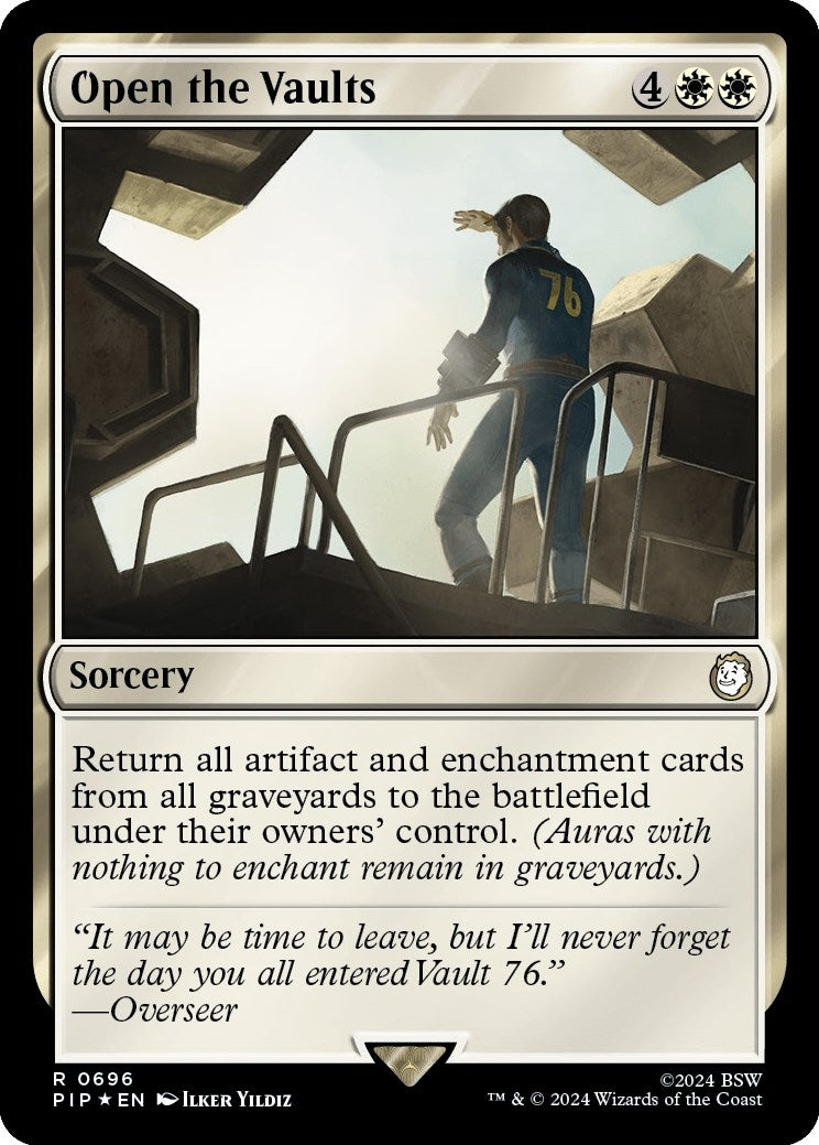 Open the Vaults (Surge Foil) (696) [Universes Beyond: Fallout]