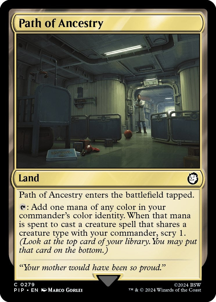Image for Path of Ancestry (279) [Universes Beyond: Fallout] - Magic: The Gathering