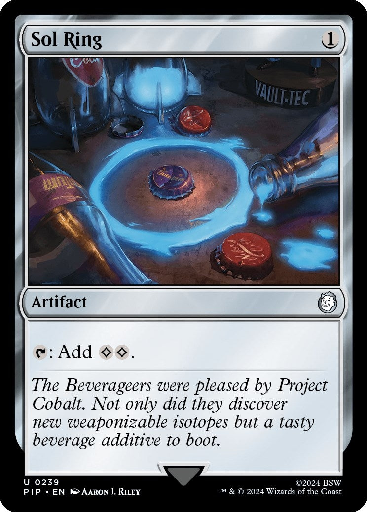 Image for Sol Ring (239) [Universes Beyond: Fallout] - Magic: The Gathering