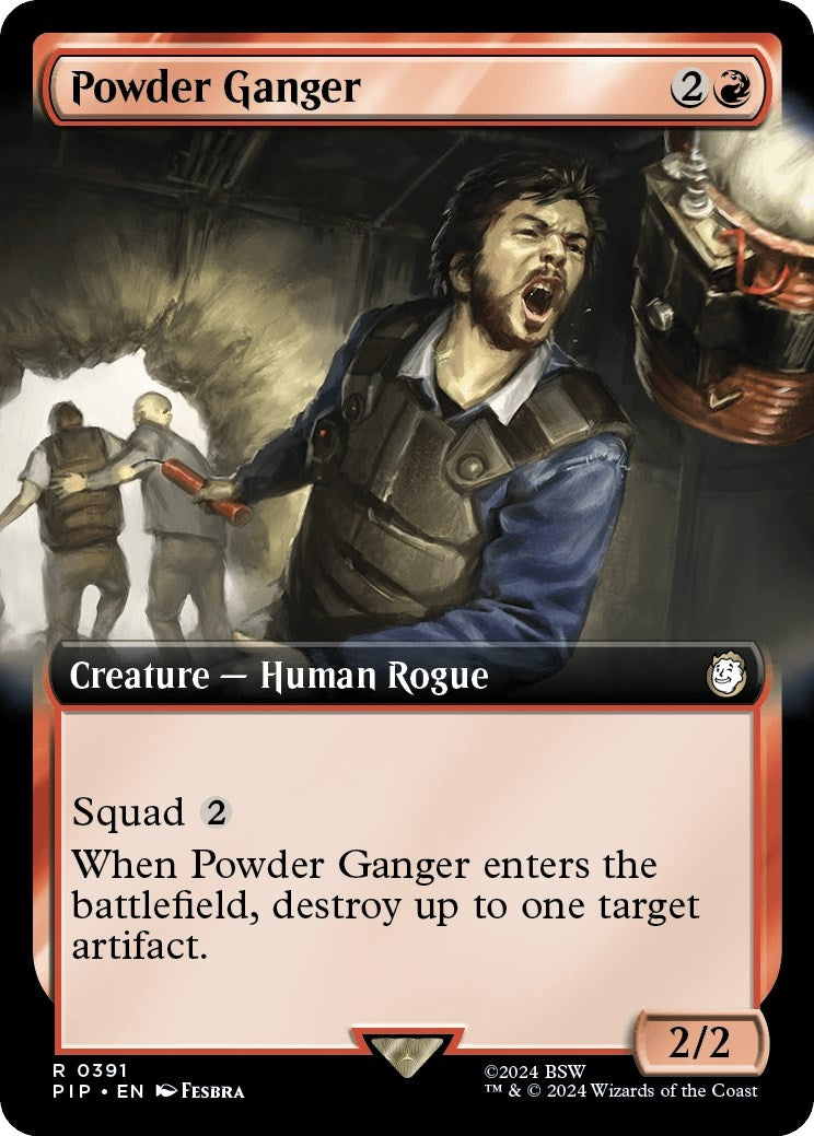 Image for Powder Ganger (Extended Art) (391) [Universes Beyond: Fallout] - Magic: The Gathering