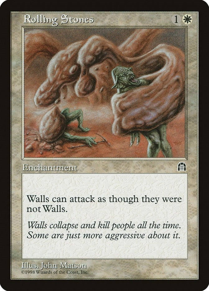 Image for Rolling Stones [Stronghold] - Magic: The Gathering