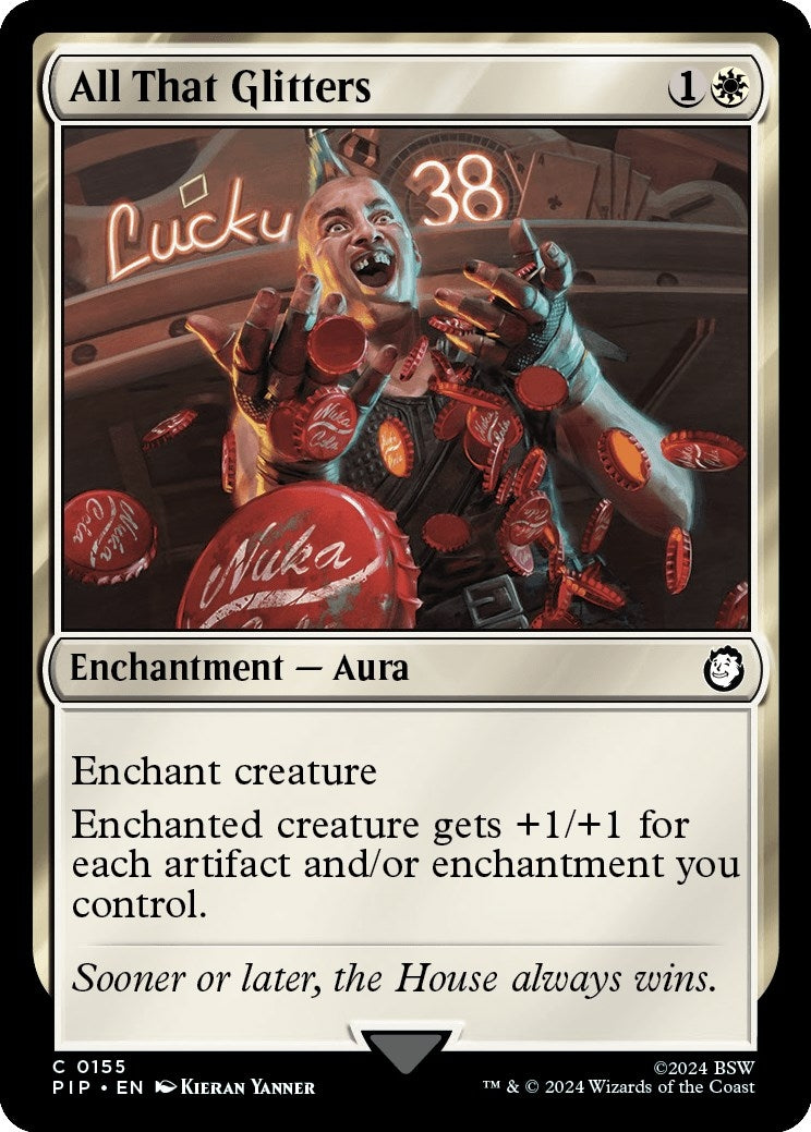 Image for All That Glitters (155) [Universes Beyond: Fallout] - Magic: The Gathering