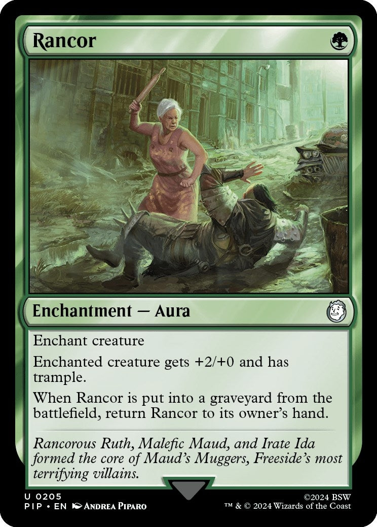 Image for Rancor (205) [Universes Beyond: Fallout] - Magic: The Gathering