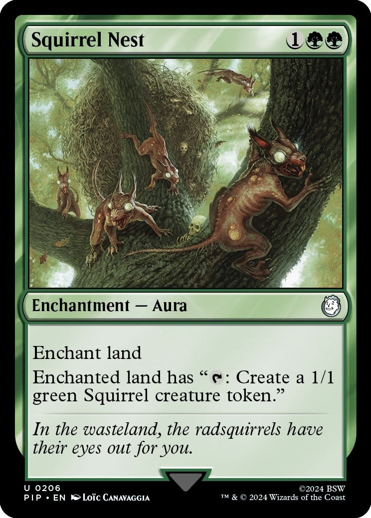 Image for Squirrel Nest (206) [Universes Beyond: Fallout] - Magic: The Gathering