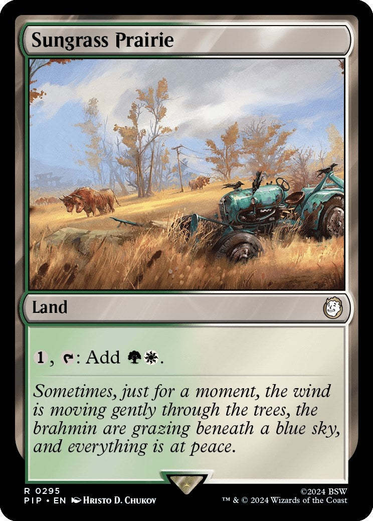 Image for Sungrass Prairie (295) [Universes Beyond: Fallout] - Magic: The Gathering