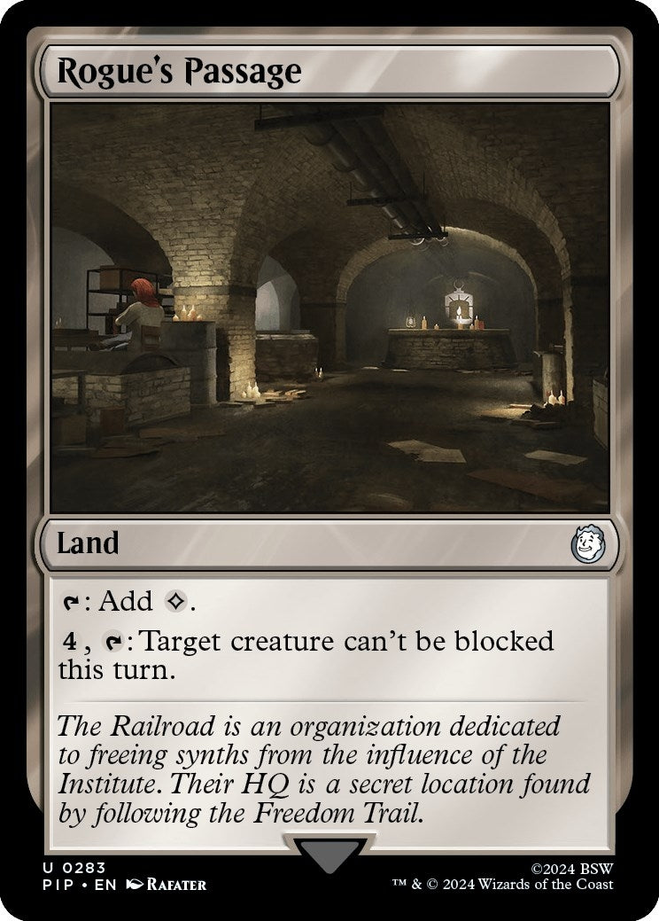 Image for Rogue's Passage (283) [Universes Beyond: Fallout] - Magic: The Gathering