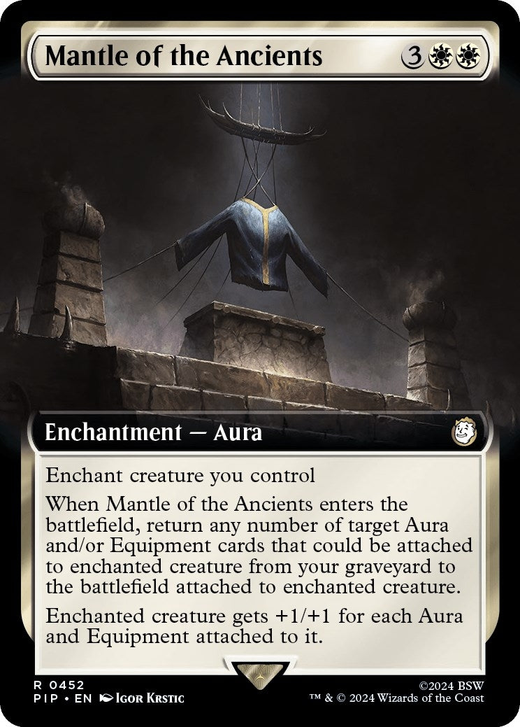 Image for Mantle of the Ancients (Extended Art) (452) [Universes Beyond: Fallout] - Magic: The Gathering