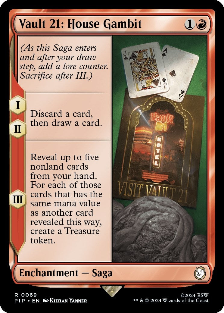 Image for Vault 21: House Gambit (69) [Universes Beyond: Fallout] - Magic: The Gathering