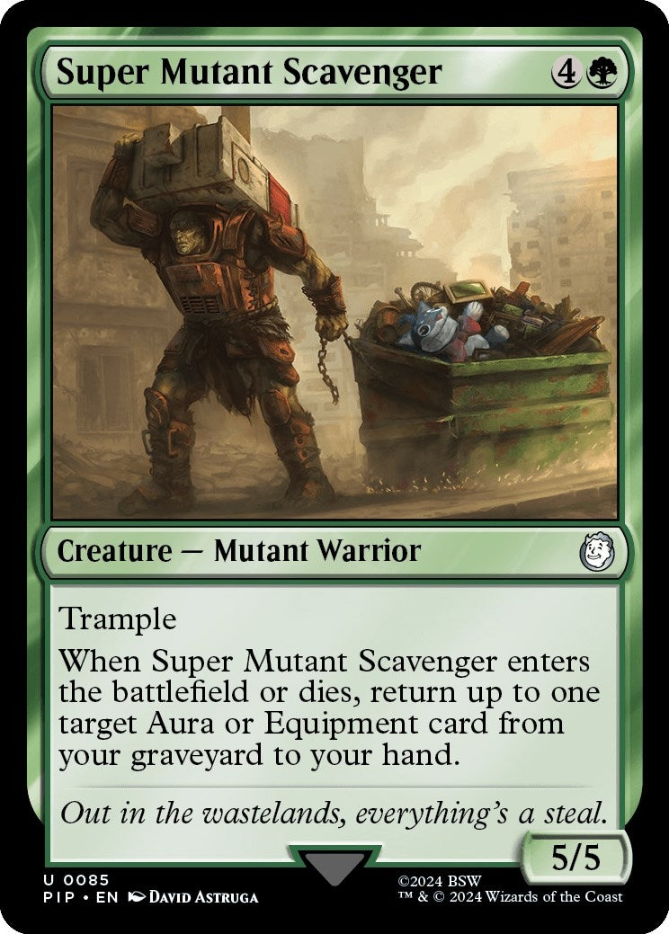 Image for Super Mutant Scavenger (85) [Universes Beyond: Fallout] - Magic: The Gathering
