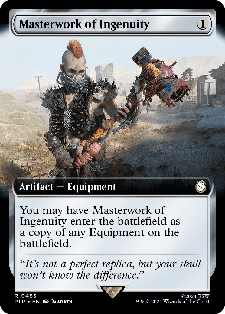 Image for Masterwork of Ingenuity (Extended Art) (483) [Universes Beyond: Fallout] - Magic: The Gathering