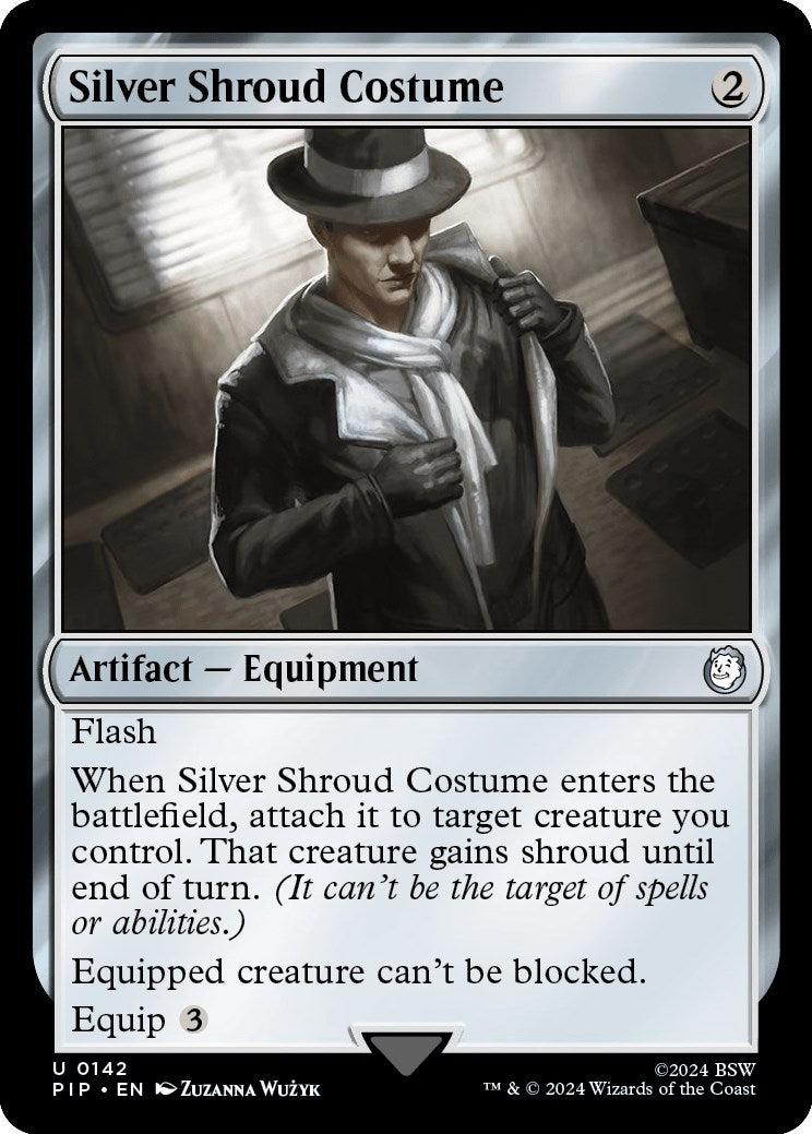 Image for Silver Shroud Costume (142) [Universes Beyond: Fallout] - Magic: The Gathering