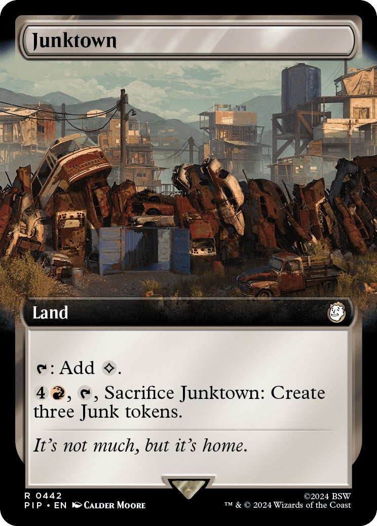 Image for Junktown (Extended Art) (442) [Universes Beyond: Fallout] - Magic: The Gathering