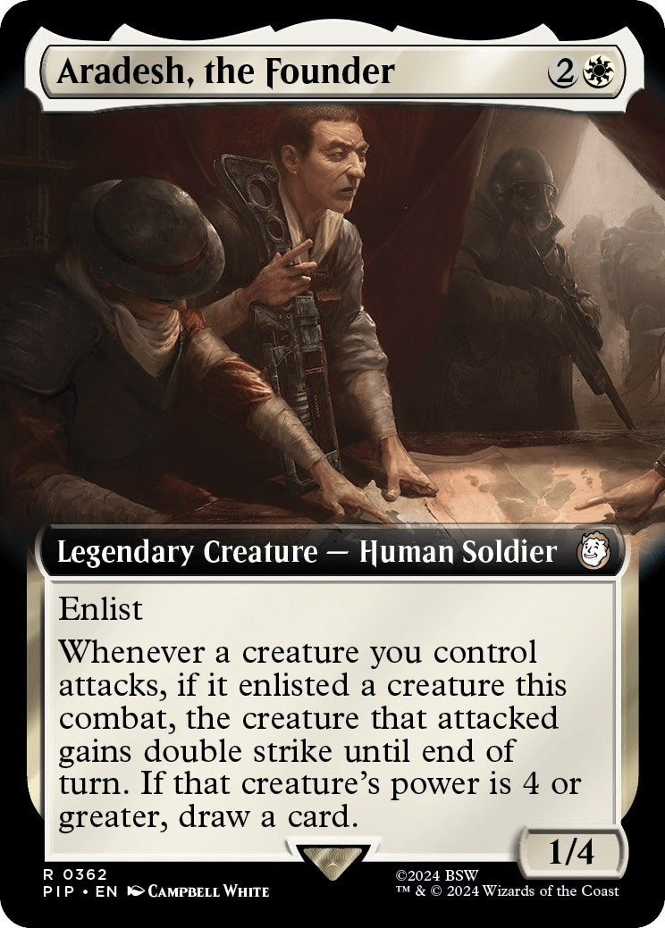 Image for Aradesh, the Founder (Extended Art) (362) [Universes Beyond: Fallout] - Magic: The Gathering