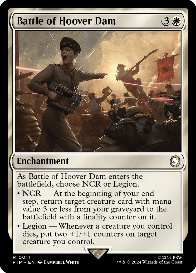 Image for Battle of Hoover Dam (11) [Universes Beyond: Fallout] - Magic: The Gathering