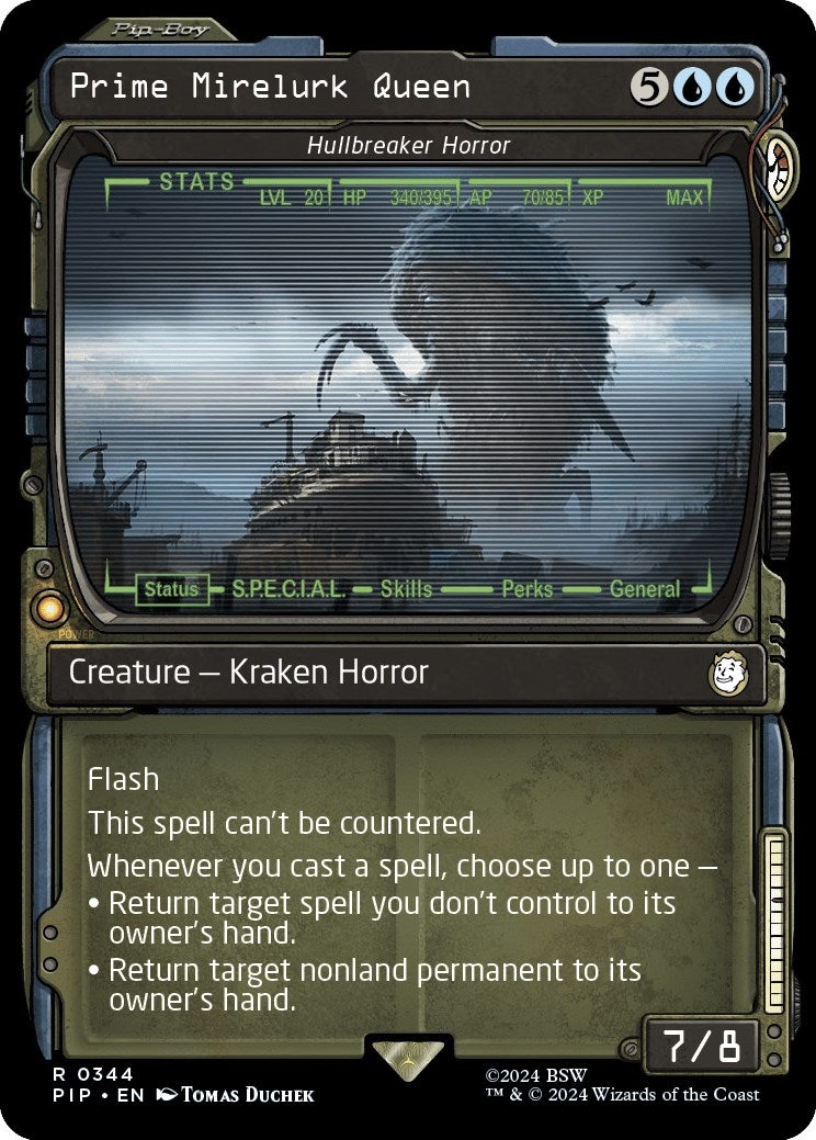 Image for Prime Mirelurk Queen - Hullbreaker Horror (Showcase) (344) [Universes Beyond: Fallout] - Magic: The Gathering