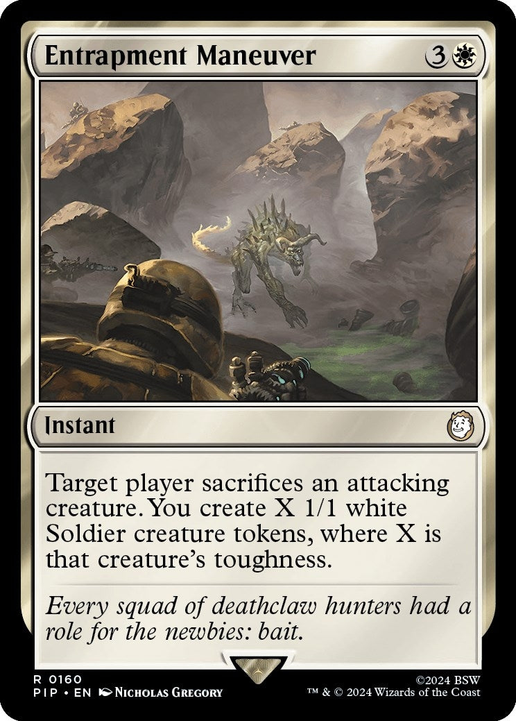 Image for Entrapment Maneuver (160) [Universes Beyond: Fallout] - Magic: The Gathering