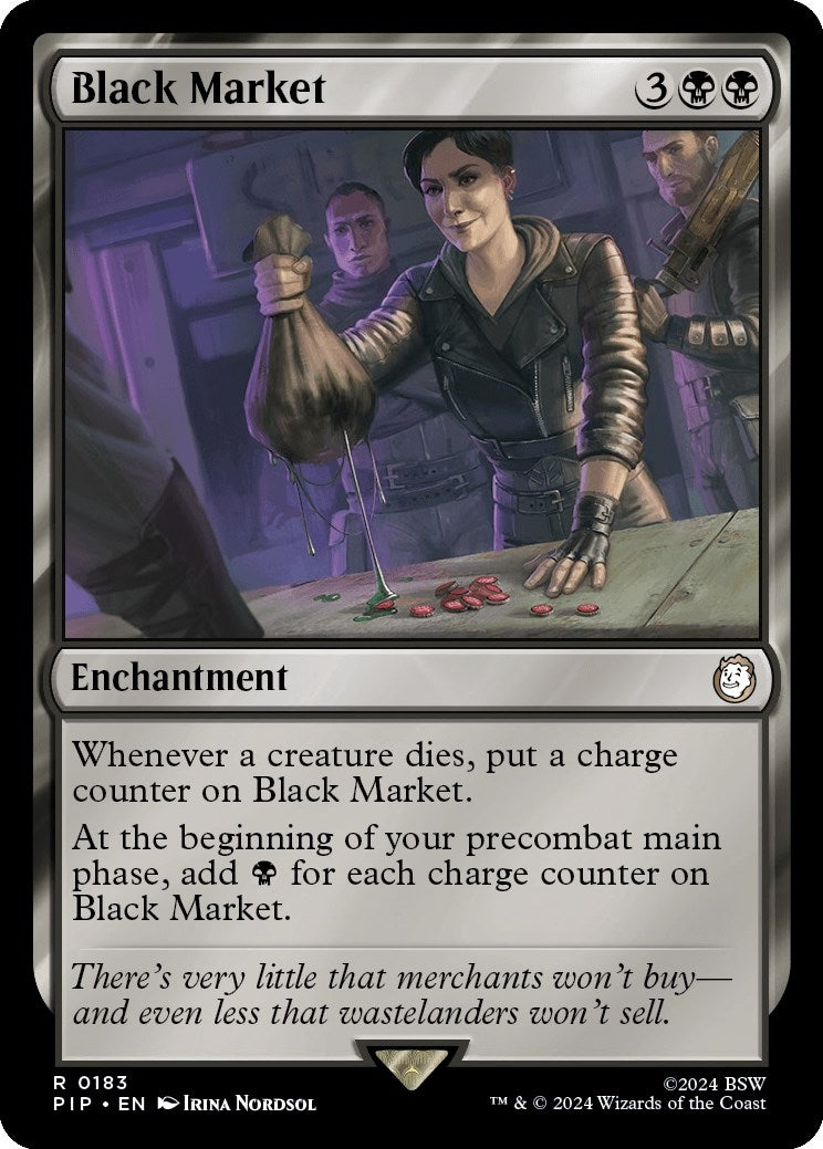 Image for Black Market (183) [Universes Beyond: Fallout] - Magic: The Gathering