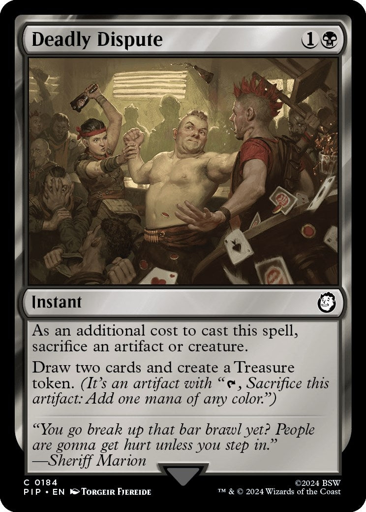 Image for Deadly Dispute (184) [Universes Beyond: Fallout] - Magic: The Gathering