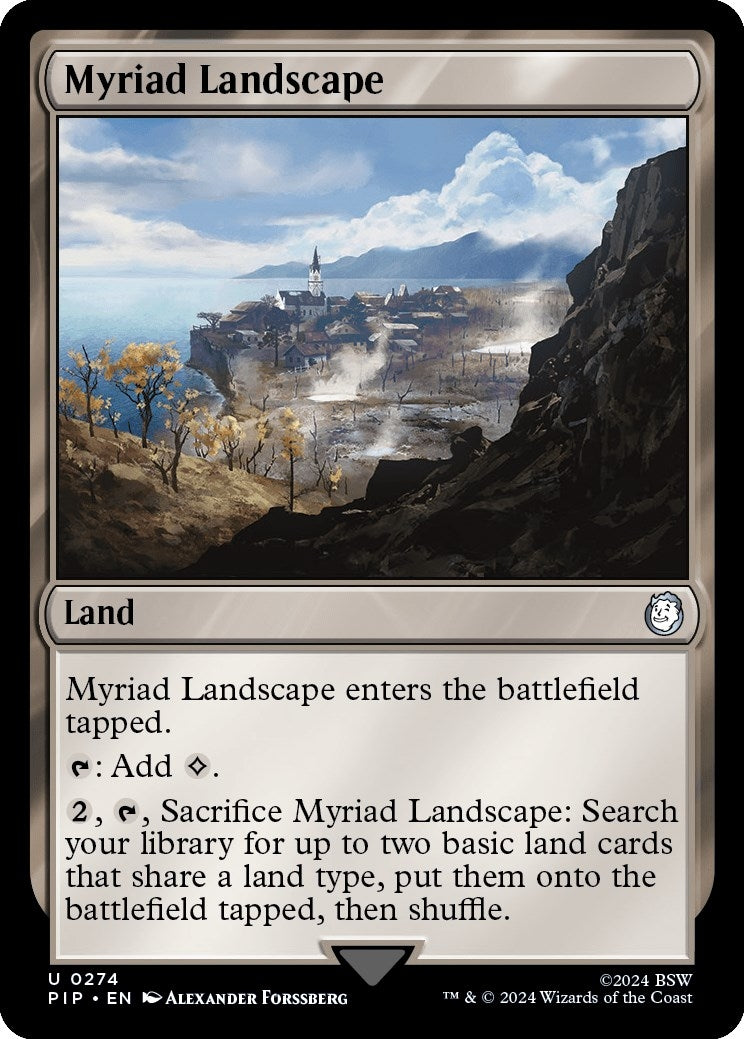 Image for Myriad Landscape (274) [Universes Beyond: Fallout] - Magic: The Gathering