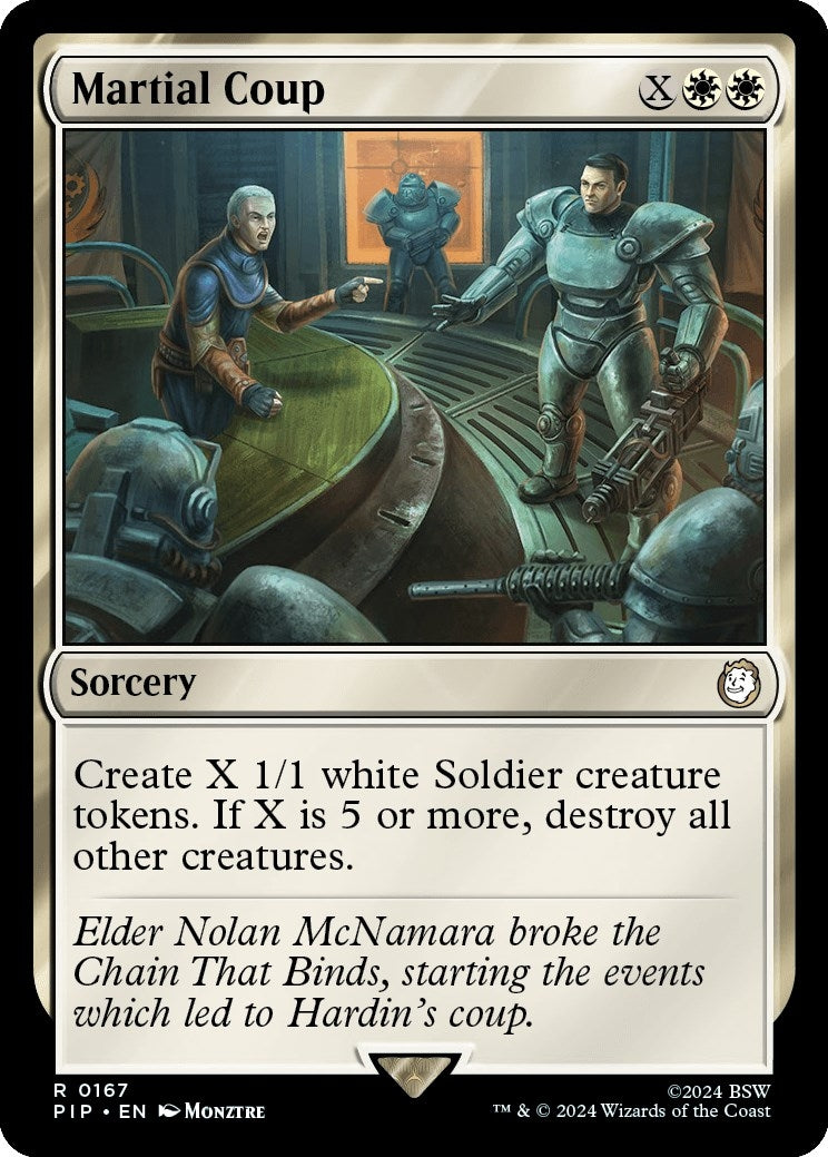 Image for Martial Coup (167) [Universes Beyond: Fallout] - Magic: The Gathering