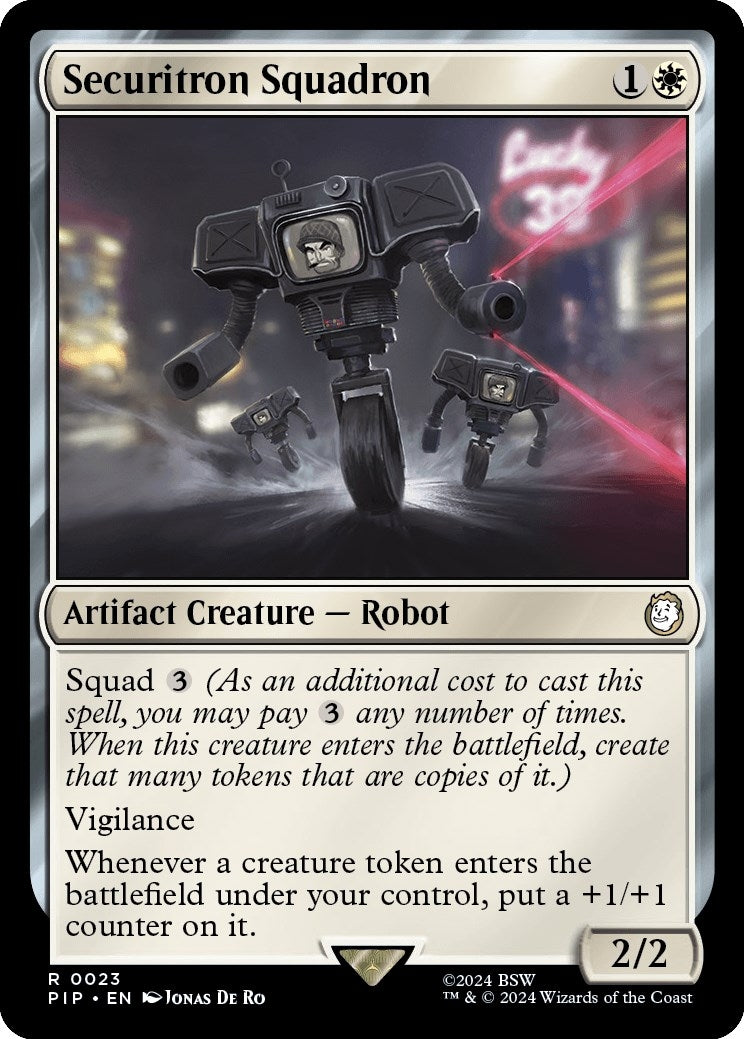 Image for Securitron Squadron (23) [Universes Beyond: Fallout] - Magic: The Gathering
