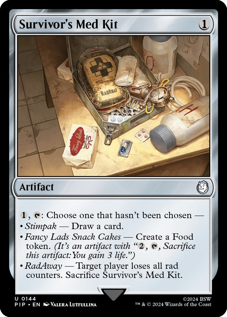 Image for Survivor's Med Kit (144) [Universes Beyond: Fallout] - Magic: The Gathering