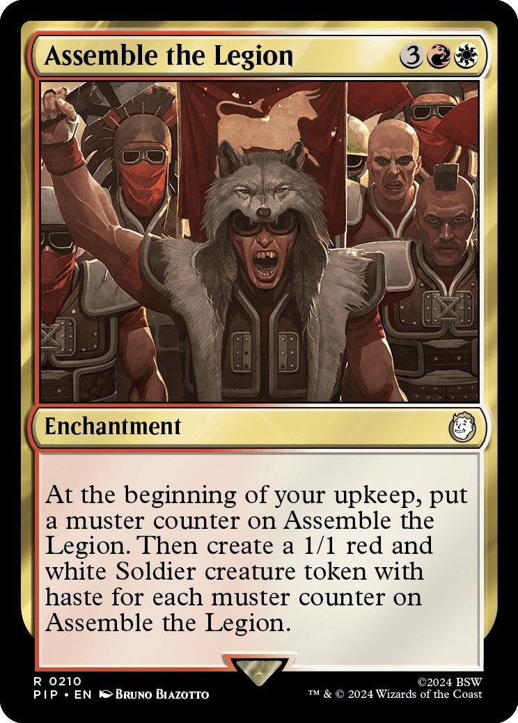 Image for Assemble the Legion (210) [Universes Beyond: Fallout] - Magic: The Gathering