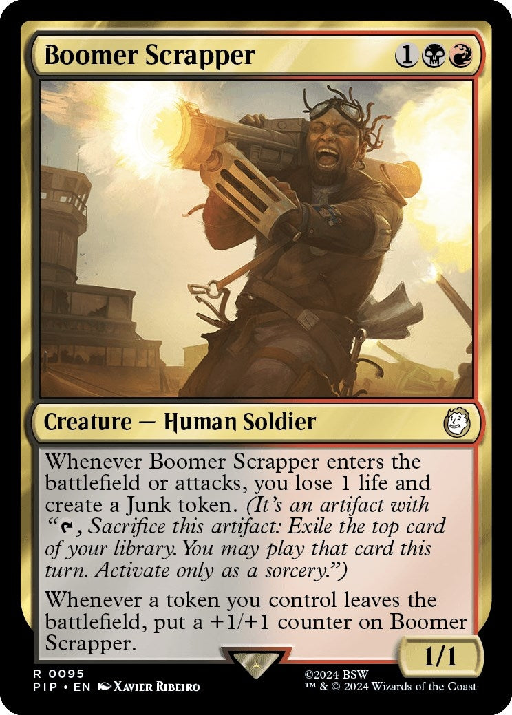 Image for Boomer Scrapper (95) [Universes Beyond: Fallout] - Magic: The Gathering