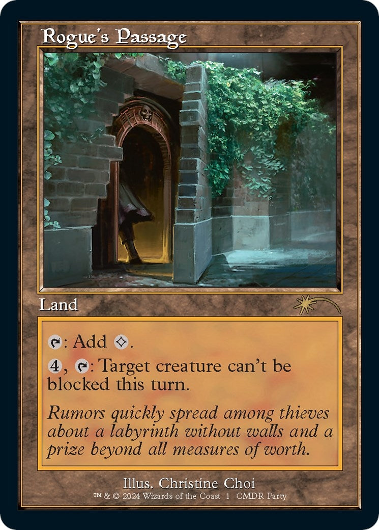 Image for Rogue's Passage (Retro Frame) (1) [WPN & Gateway Promos] - Magic: The Gathering