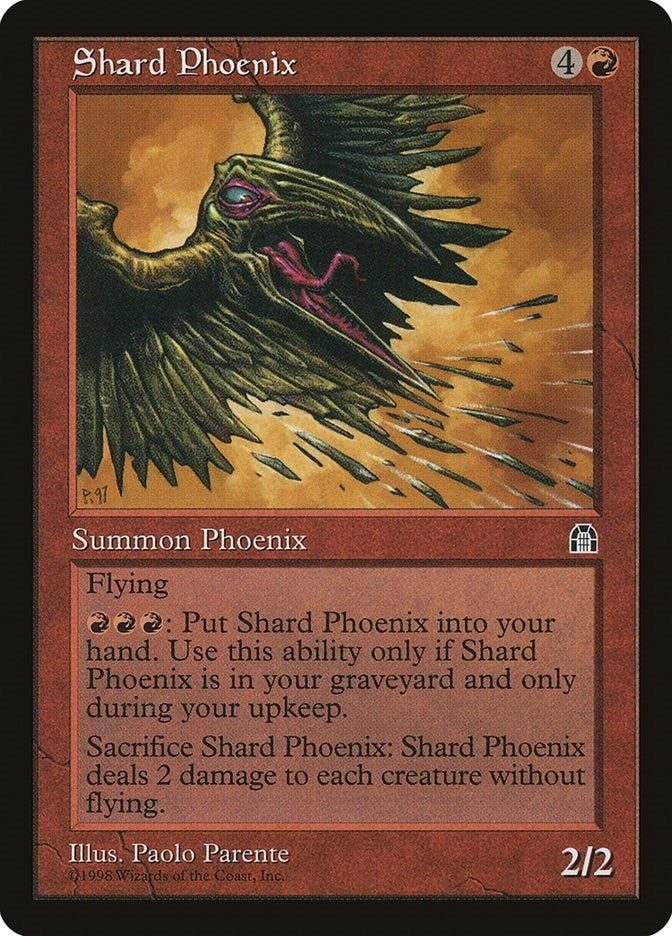 Image for Shard Phoenix [Stronghold] - Magic: The Gathering