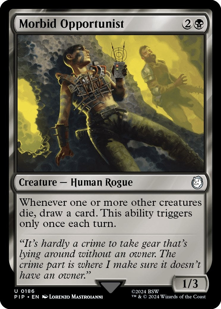 Morbid Opportunist (186) [Universes Beyond: Fallout]