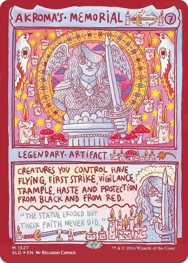 Image for Akroma's Memorial (Rainbow Foil) (1527) [Secret Lair Drop Series] - Magic: The Gathering