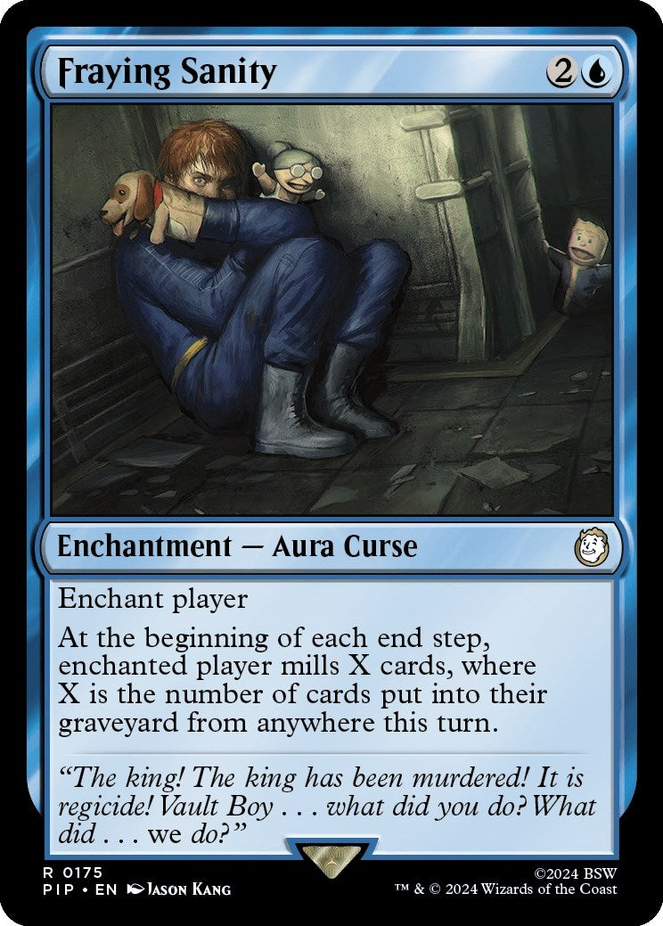 Image for Fraying Sanity (175) [Universes Beyond: Fallout] - Magic: The Gathering
