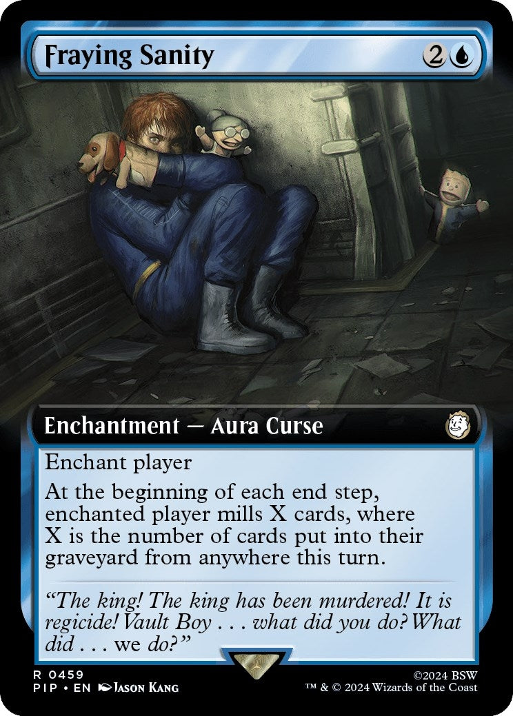 Image for Fraying Sanity (Extended Art) (459) [Universes Beyond: Fallout] - Magic: The Gathering