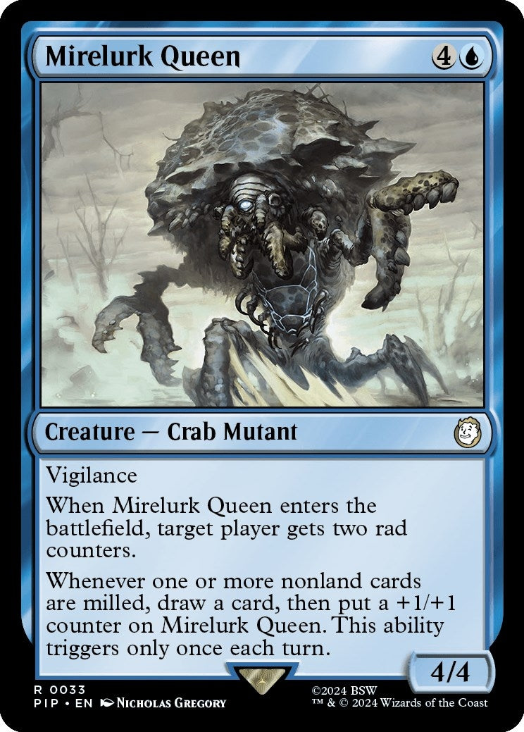 Image for Mirelurk Queen (33) [Universes Beyond: Fallout] - Magic: The Gathering