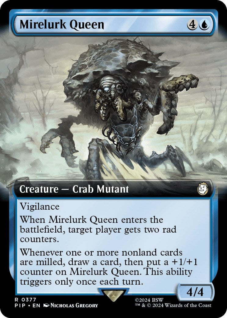 Image for Mirelurk Queen (Extended Art) (377) [Universes Beyond: Fallout] - Magic: The Gathering