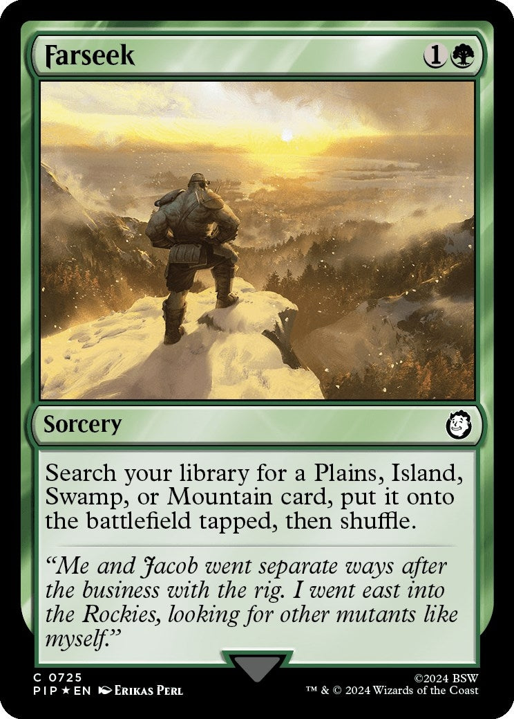 Image for Farseek (Surge Foil) (725) [Universes Beyond: Fallout] - Magic: The Gathering