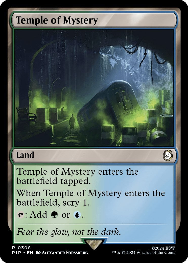Image for Temple of Mystery (308) [Universes Beyond: Fallout] - Magic: The Gathering