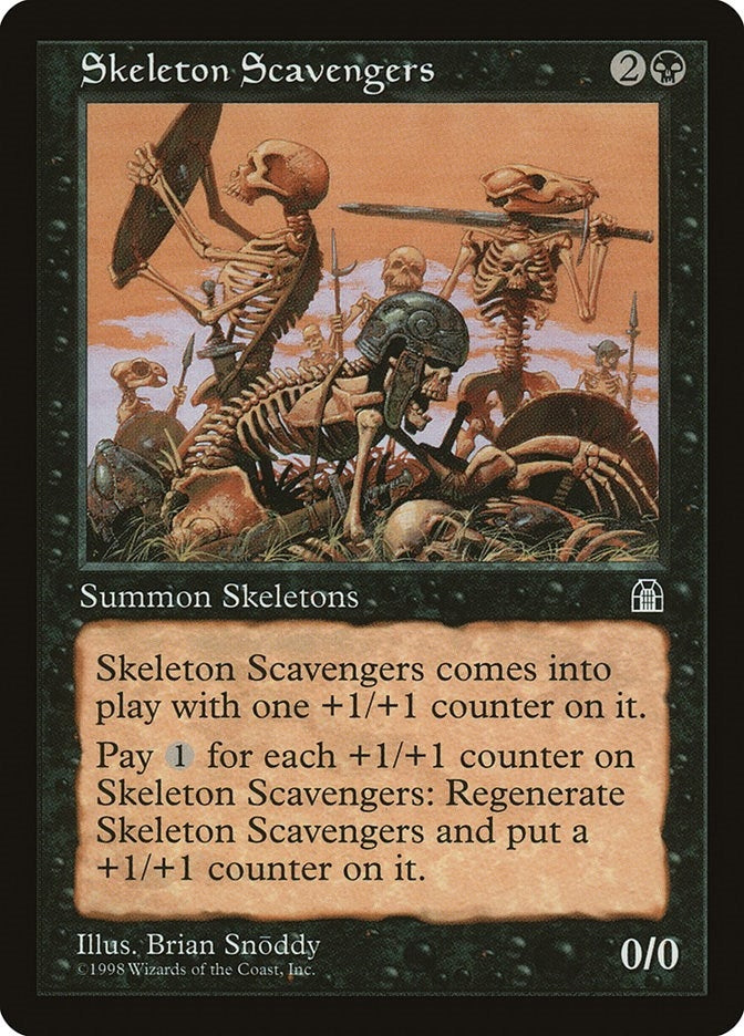 Image for Skeleton Scavengers [Stronghold] - Magic: The Gathering